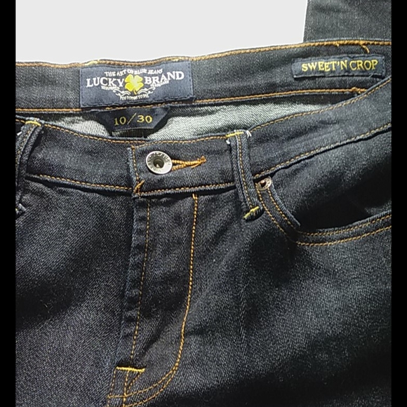 Lucky brand size 10 capris sweetcorn - Picture 2 of 5